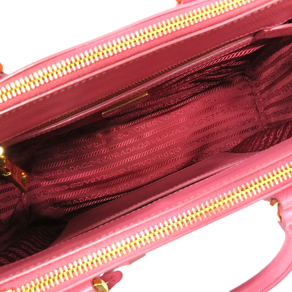 Prada Galleria bag leather pink - Picture 9 of 11